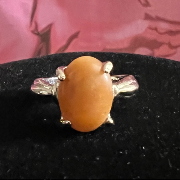 🔥 Carnelian Stone Ring - Picture 4 of 5